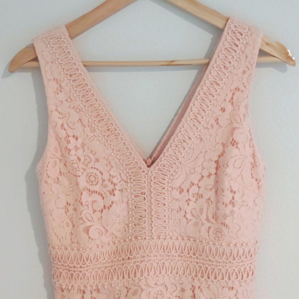 Francesca V Neck Mini Dress - Picture 5 of 6